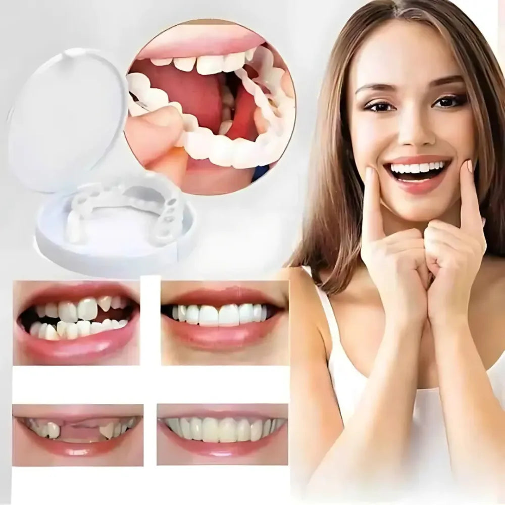 🔥Instant and Confident on Smile Fit Flex Cosmetic Teeth Denture Teeth🔥